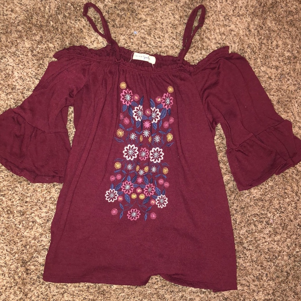Off the shoulder top